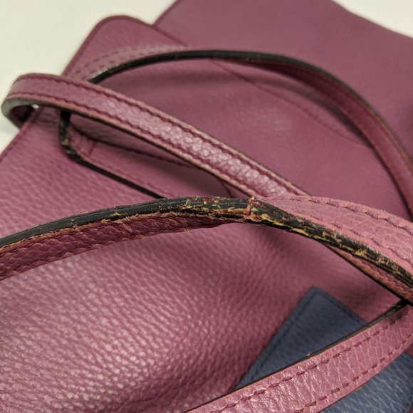 AUTHENTIC Gucci Tote Bag  Pinks Leather - Picture 11 of 13